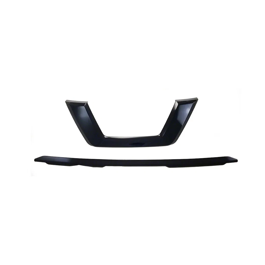 ABS6491B – COAST2COAST Grille Insert, Overlay With Bumper Insert Black ABS Plastic